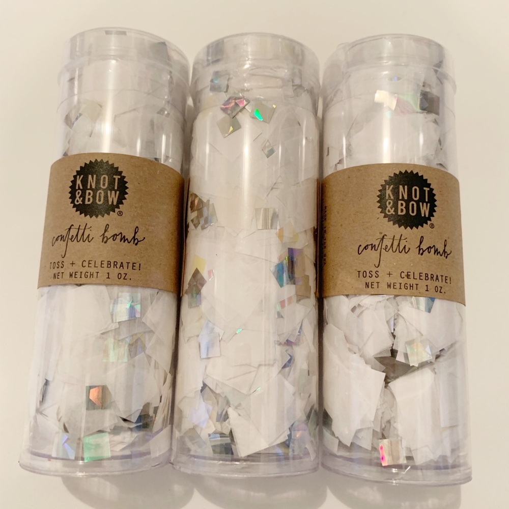 Anthropologie BHLDN Confetti Bomb 3-pack (white)
